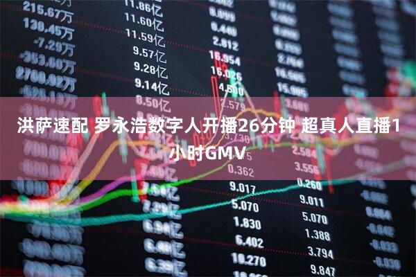 洪萨速配 罗永浩数字人开播26分钟 超真人直播1小时GMV